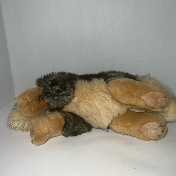 Miyoni by Aurora Plush Wolf Stuffed Animal Soft Brown Gray 13.5" #26264 - Picture 6 of 9